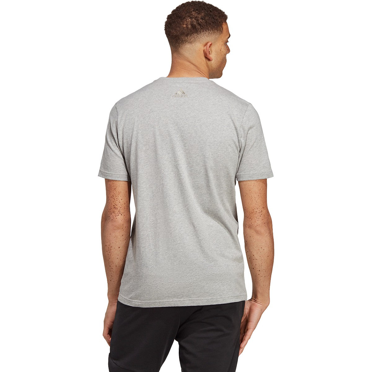 adidas Men's Essentials Single Jersey Linear Embroidered Logo T-Shirt