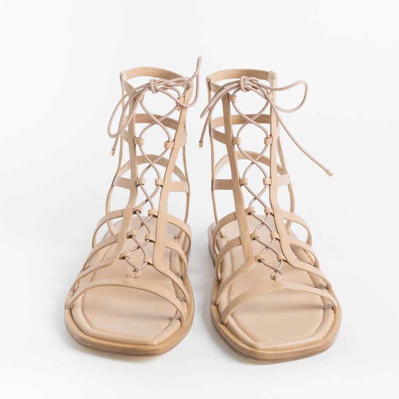 STUART WEITZMAN -  Sandalo - Kora Lace Up - Nude