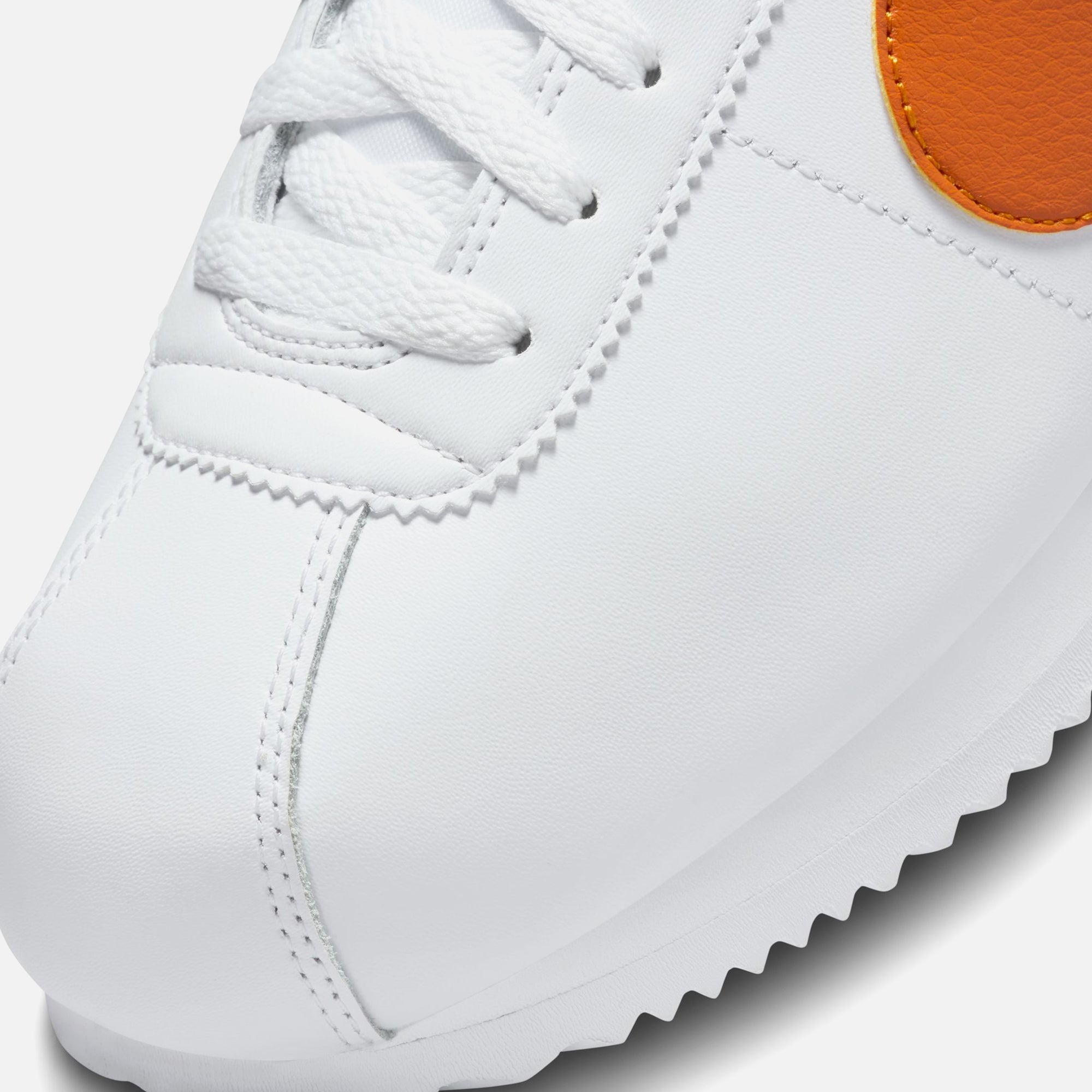 Nike Cortez - White / Campfire Orange / Jade Horizon