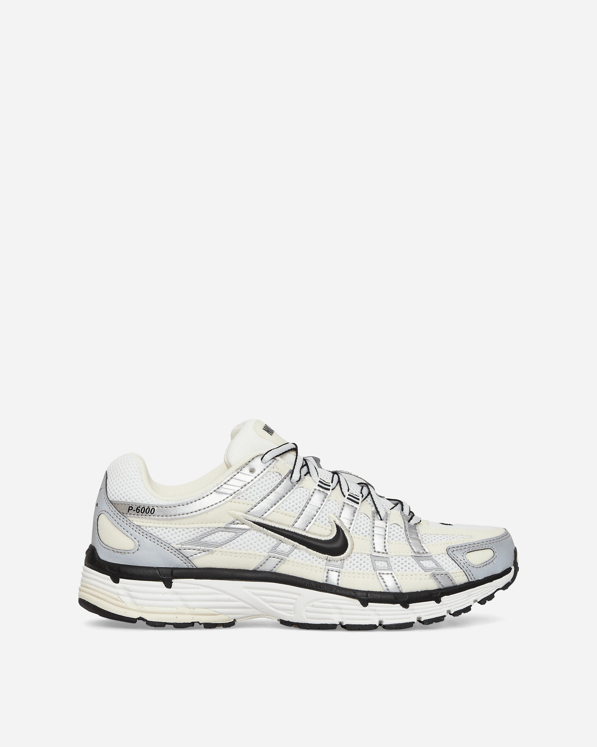 WMNS P-6000 Sneakers Coconut Milk / Summit White / Metallic Silver