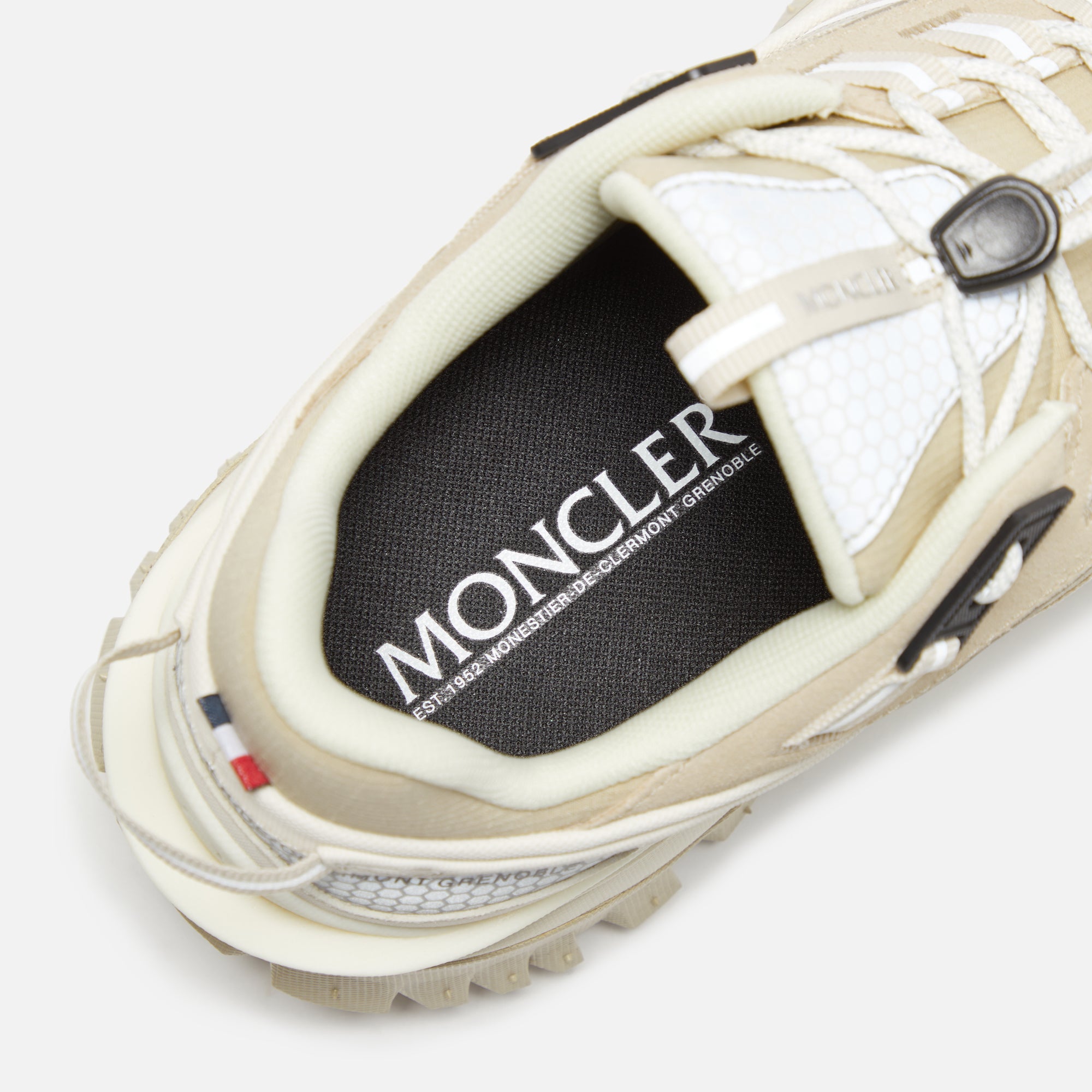 Moncler Trailgrip Low Top Sneakers - Ivory