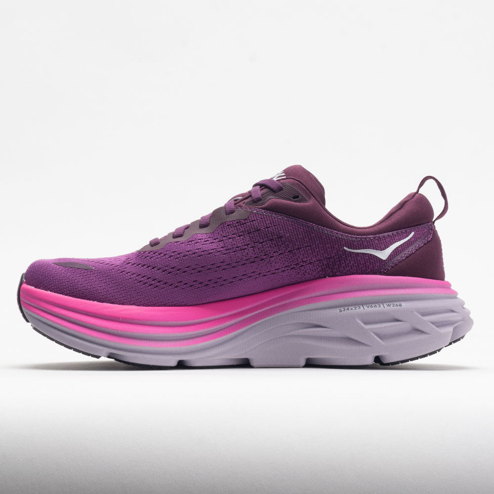 HOKA Bondi 8 Women's Beautyberry/Grape Wine