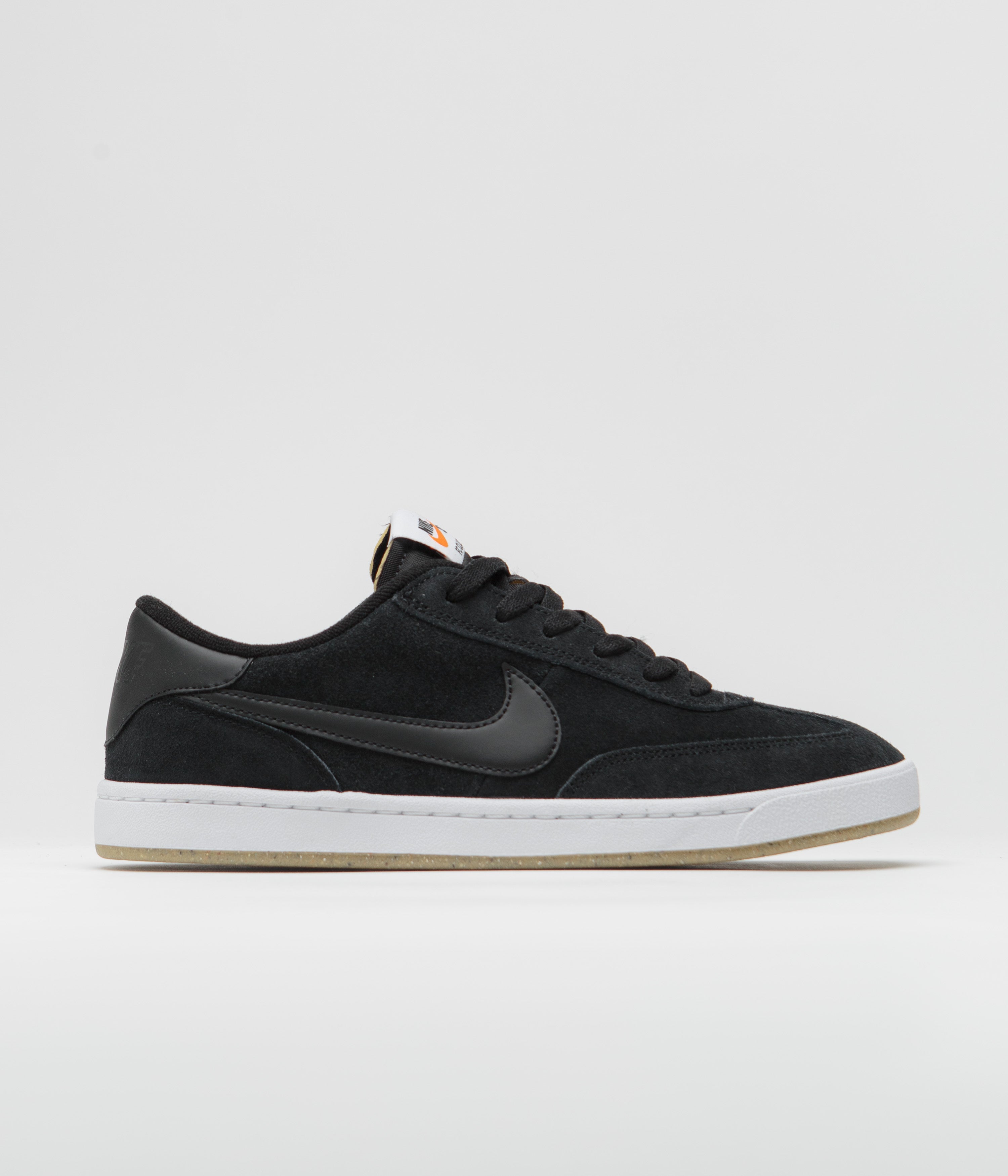 Nike SB FC Classic Shoes - Black / Black - White - Vivid Orange