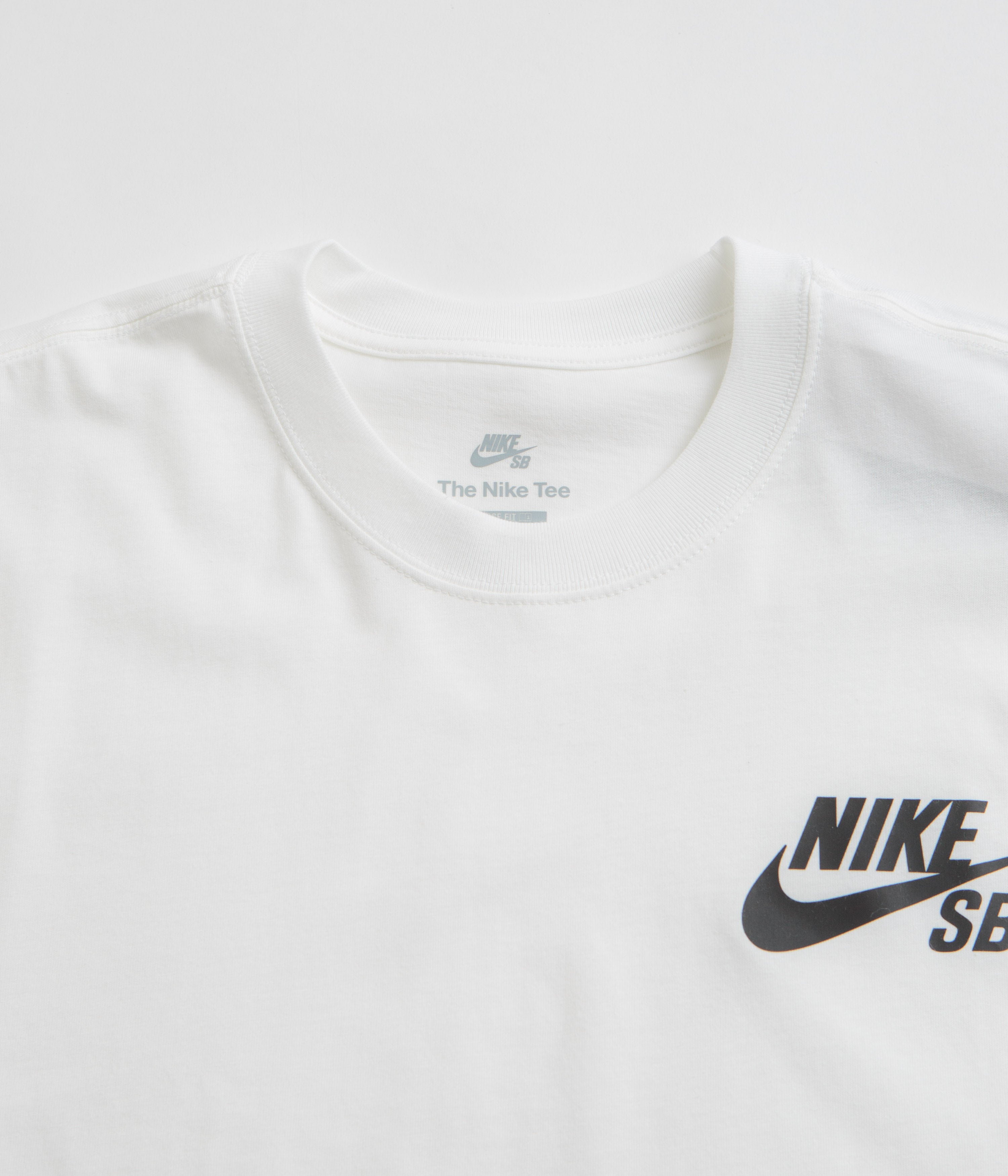 Nike SB Logo T-Shirt - White / Black / Black