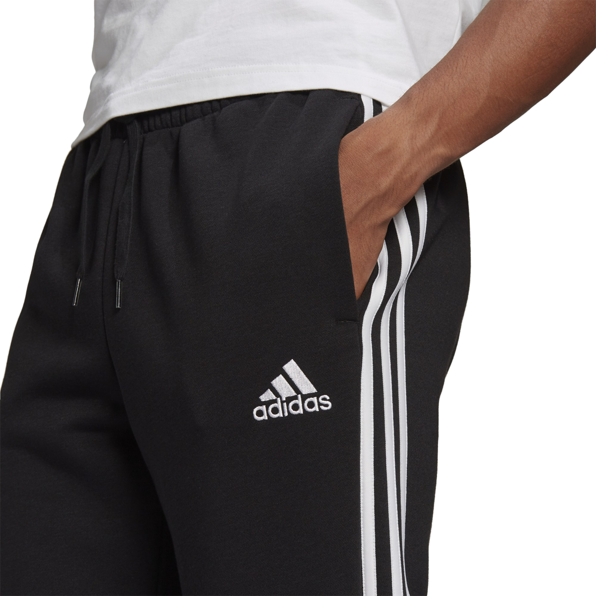 Men's Essentials Tapered 3 Stripe Pant