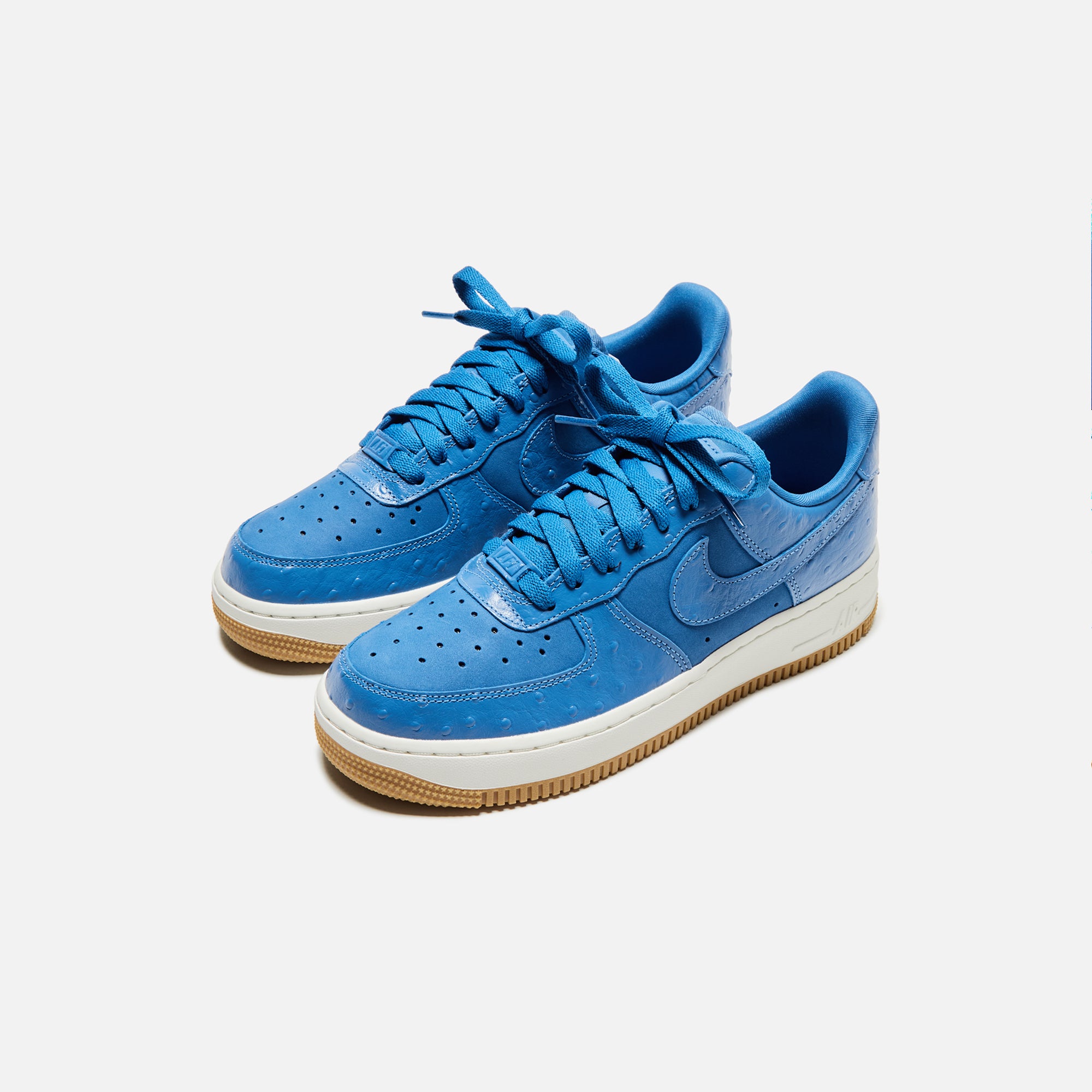 Nike WMNS Air Force 1 Low - Star Blue / Sail / Gum Light Brown