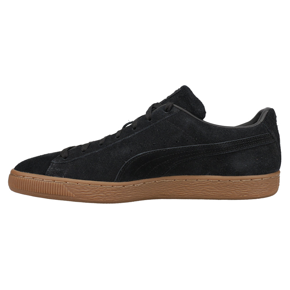 Suede Gum Lace Up Sneakers