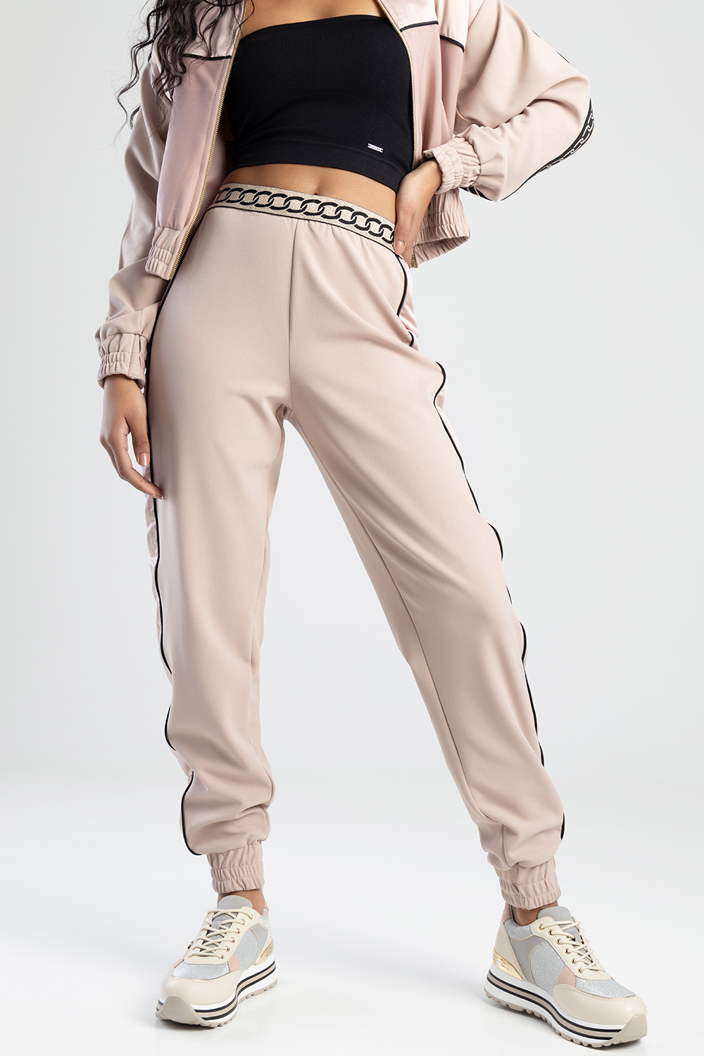 VICTORY LAP-Panelled Tracksuit Pants-11060019-1724824