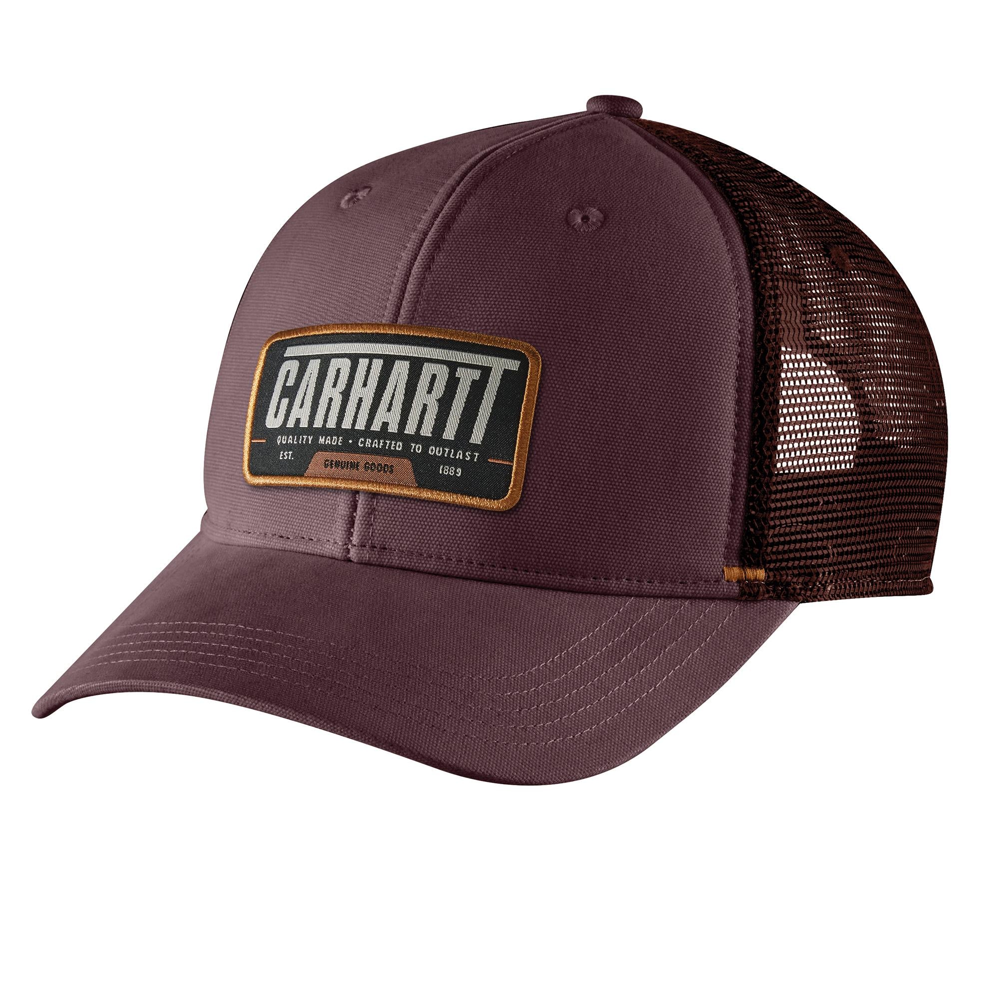 Carhartt Men's Canvas Mesh Back Outlast Patch Cap