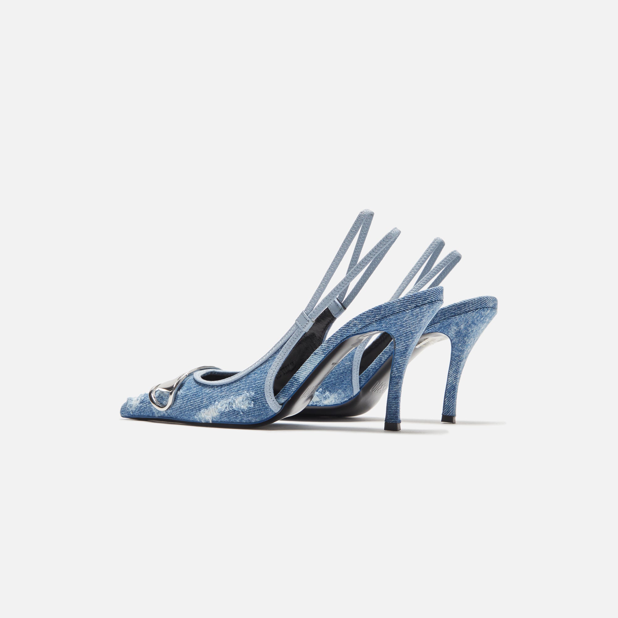 Diesel D-Venus Slingback - Bleach Treated Denim