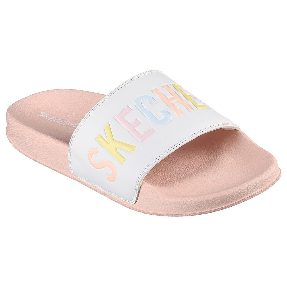 Skechers Women Cali Side Lines 2 Slides - 897922-WPKO