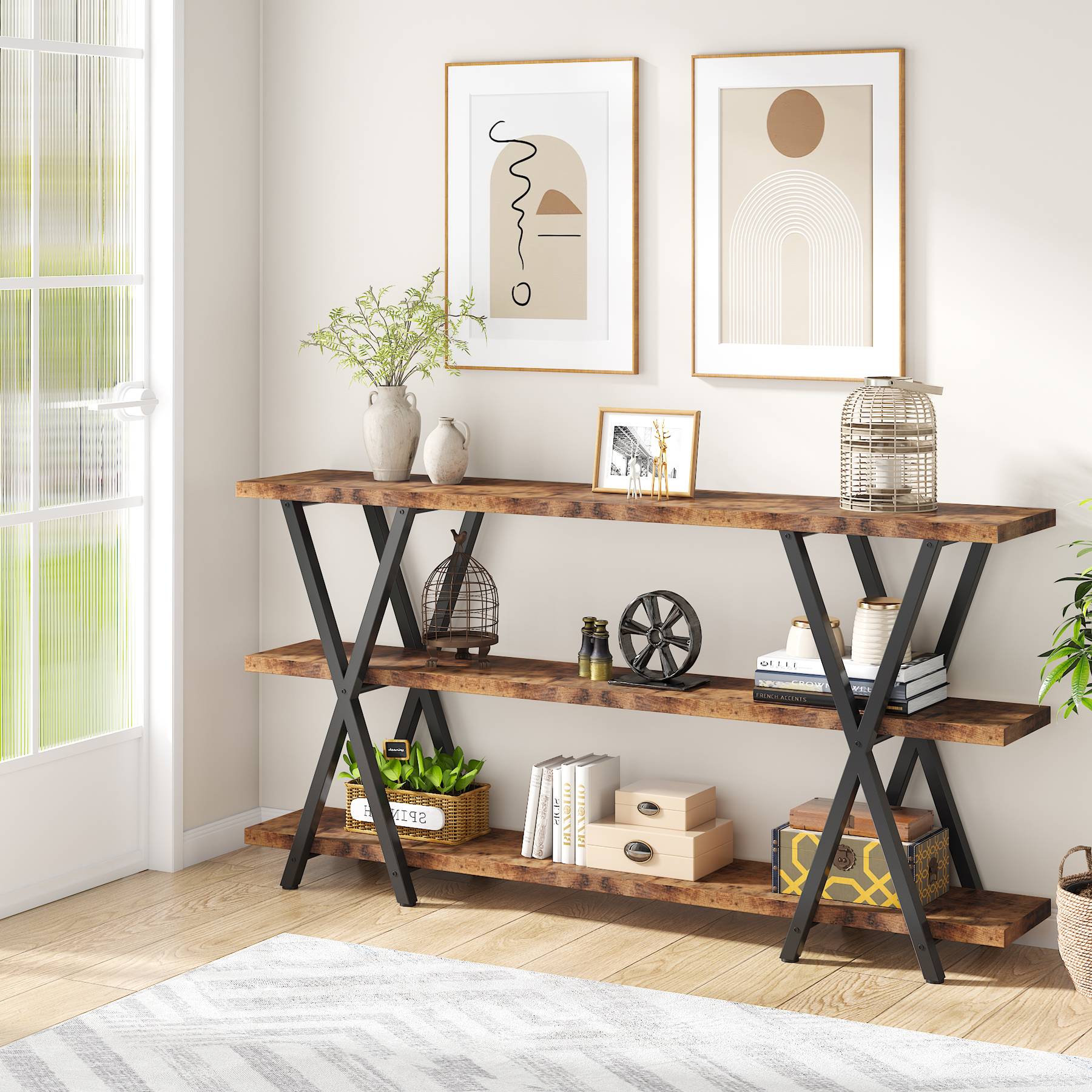 3-Tier Console Table 70.9