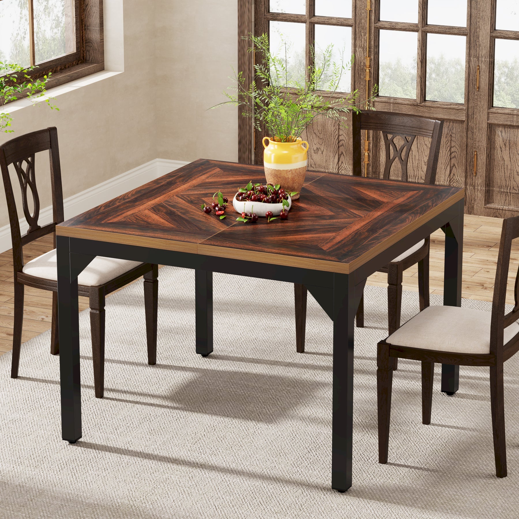 Square Dining Table, 39.4