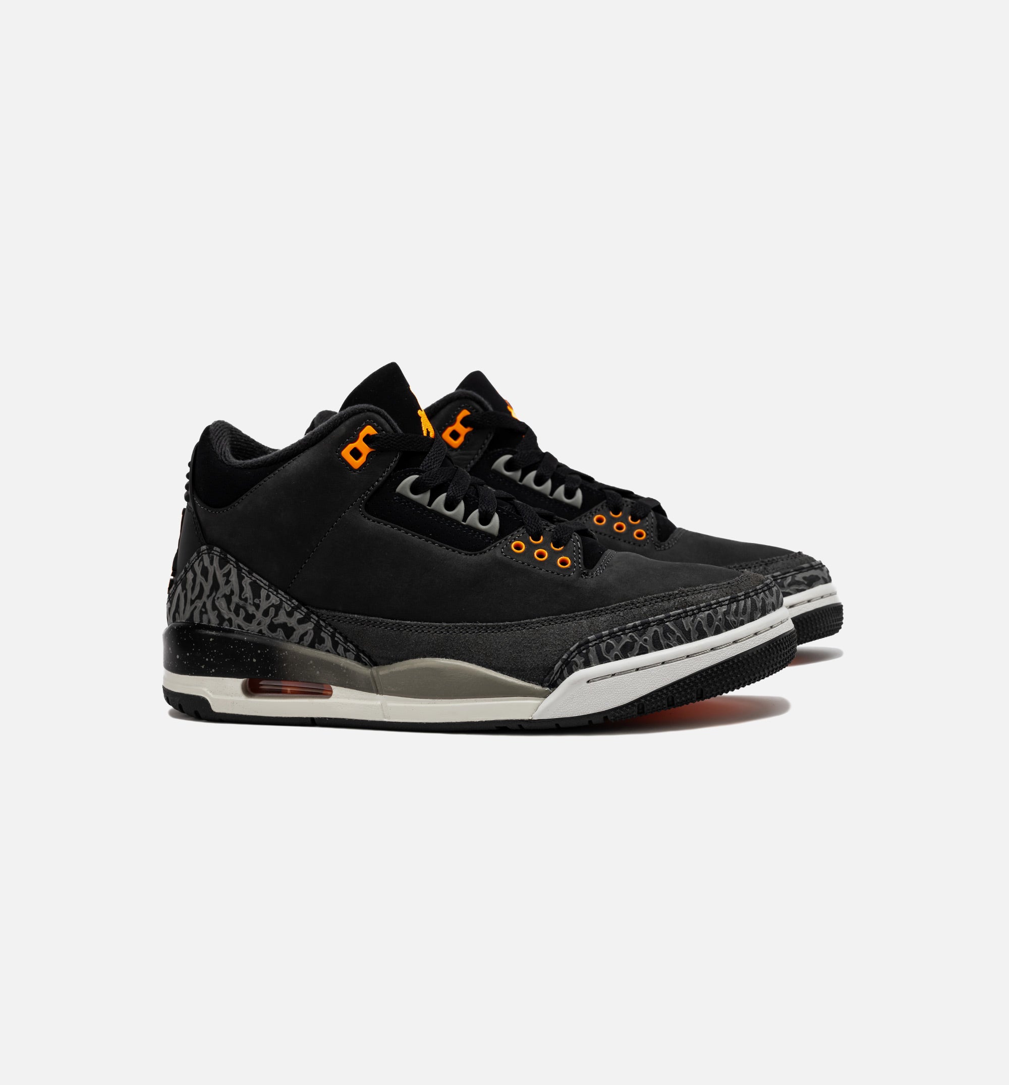 Air Jordan 3 Retro Fear Mens Lifestyle Shoe - Night Stadium/Total Orange