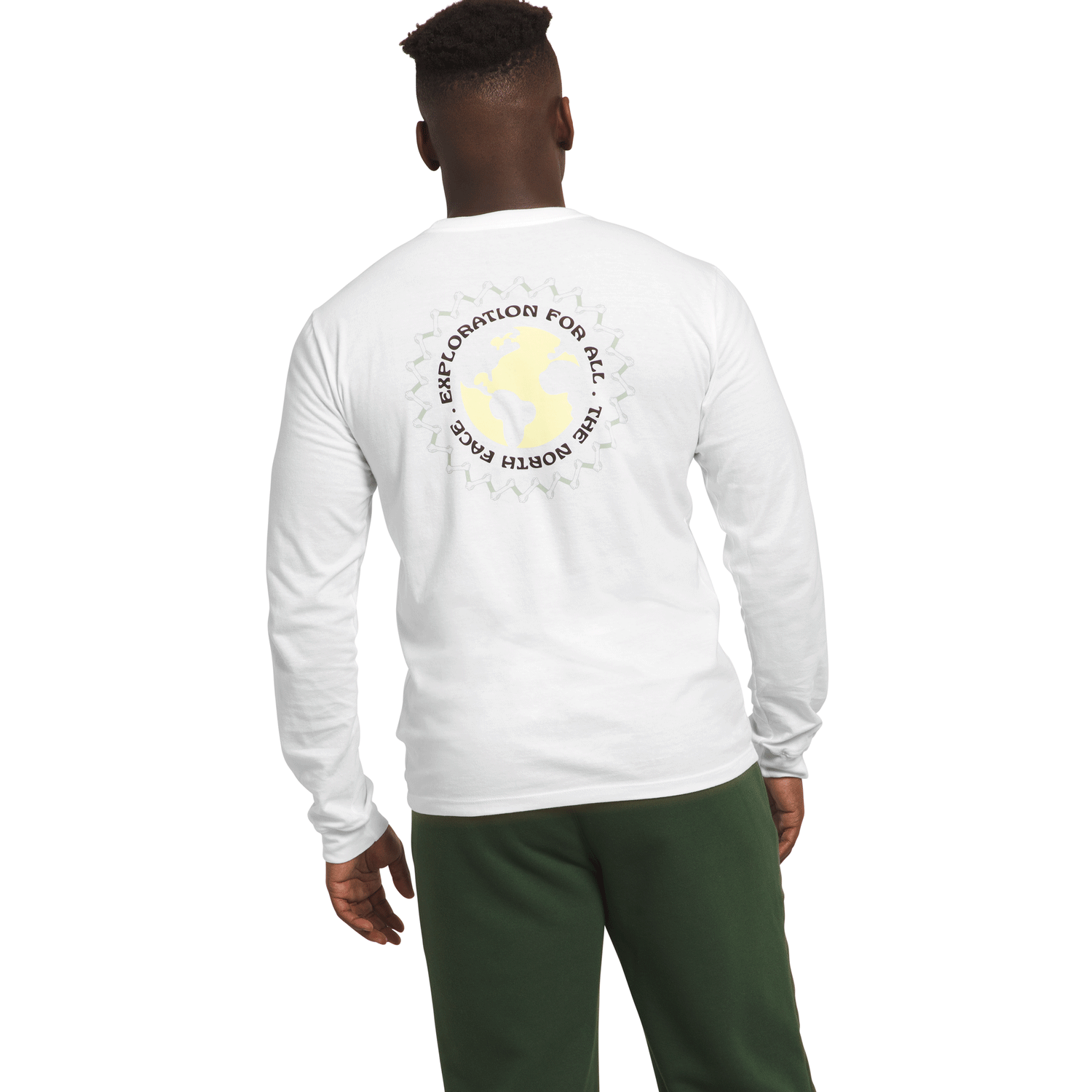 The North Face Brand Proud L/S Tee TNF White/Snow