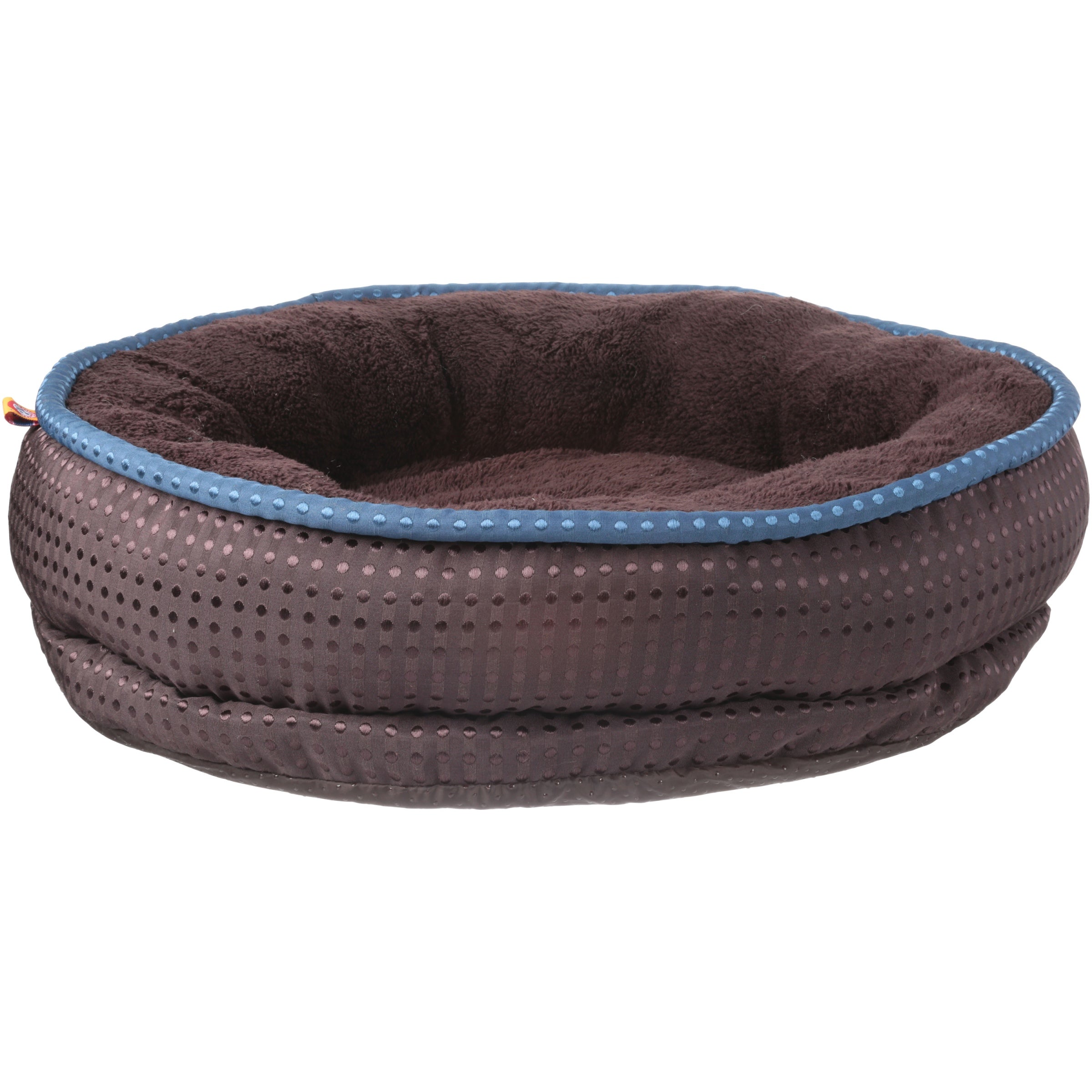 Arm and Hammer Structured Round Dog Bed， Assorted Colors， 20