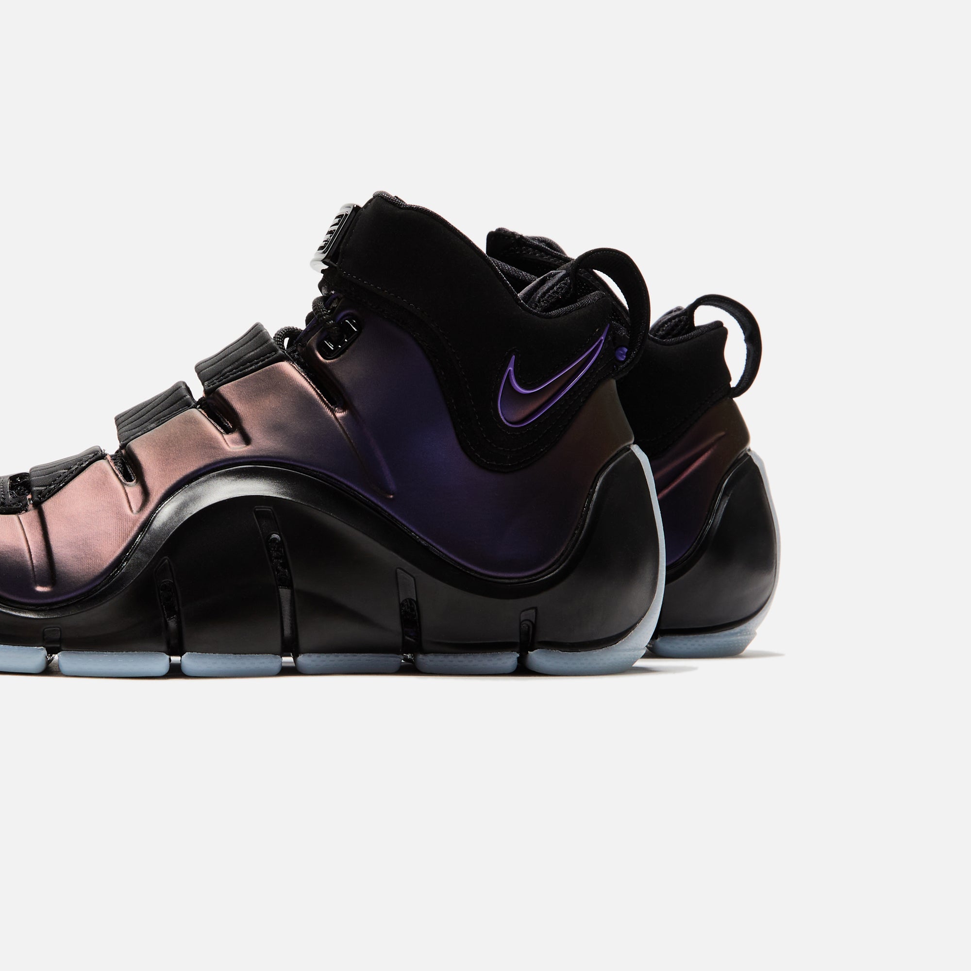 Nike Zoom LeBron IV - Black / Varsity Purple / Blue Tint