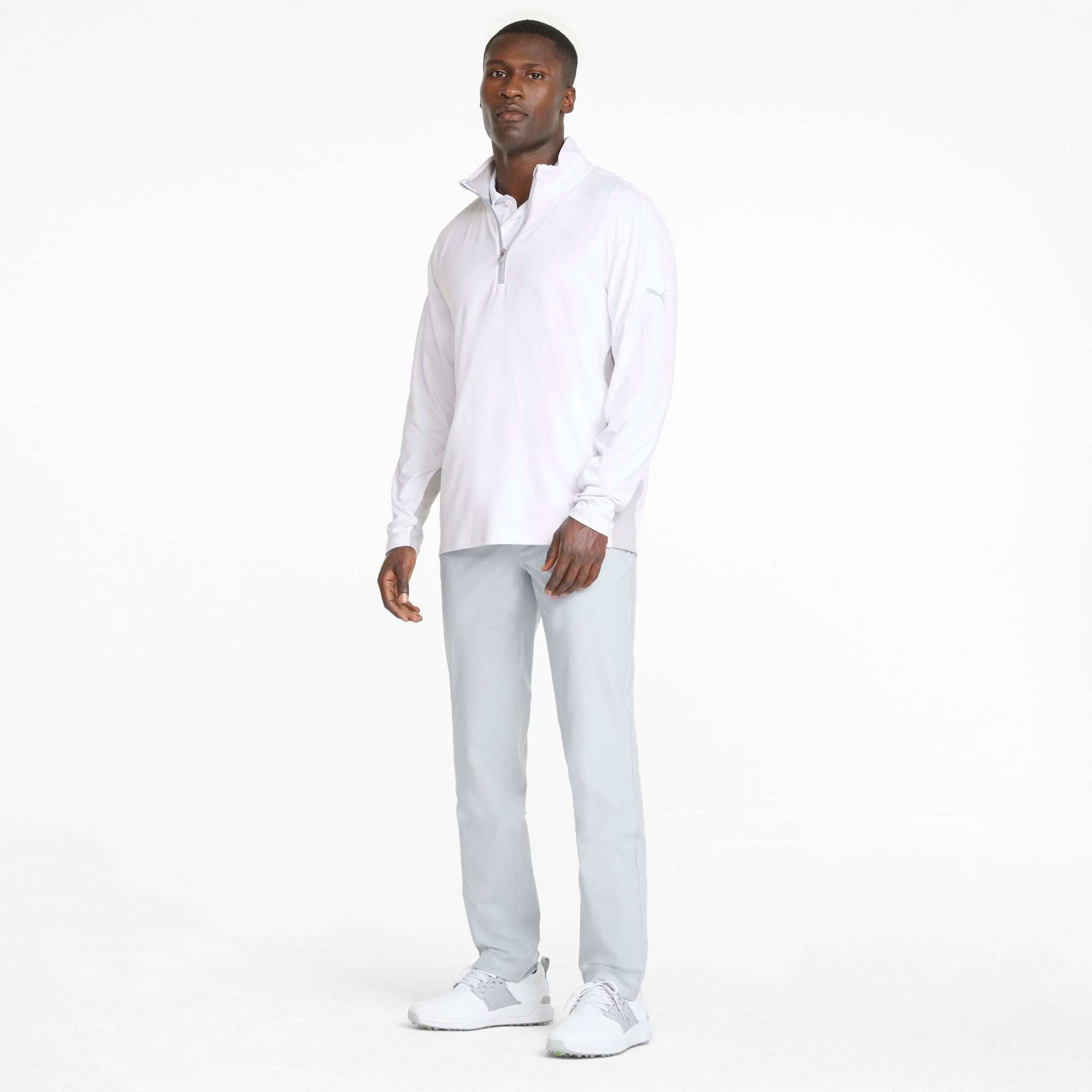 Gamer Golf 1/4 Zip | Bright White