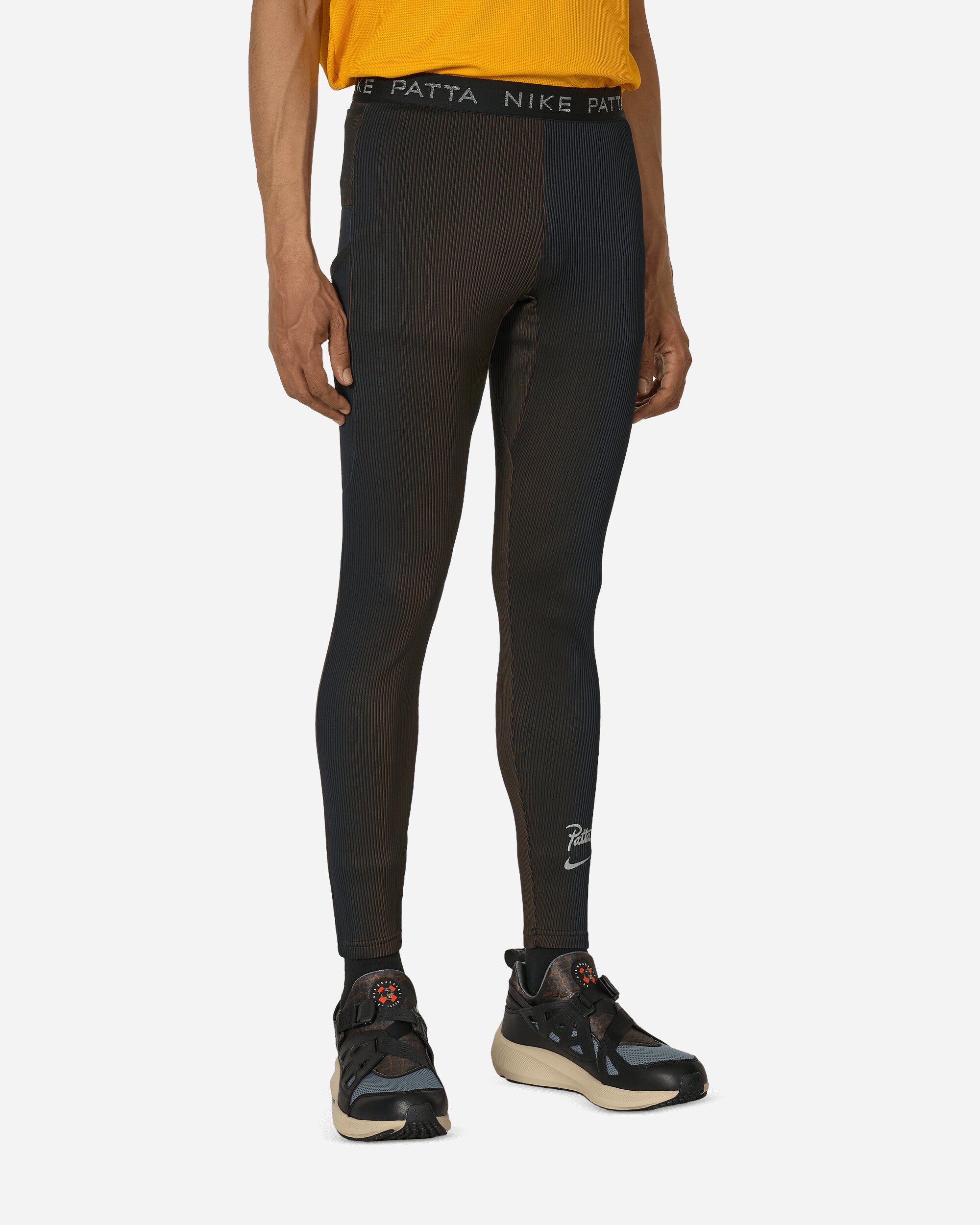 Patta Running Team Leggings Black / Royal Blue