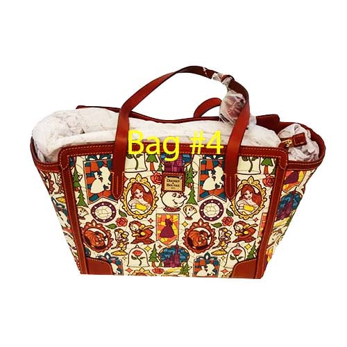 Disney Dooney and Bourke - Beauty and the Beast Large Shopper Tote SPECIFIC