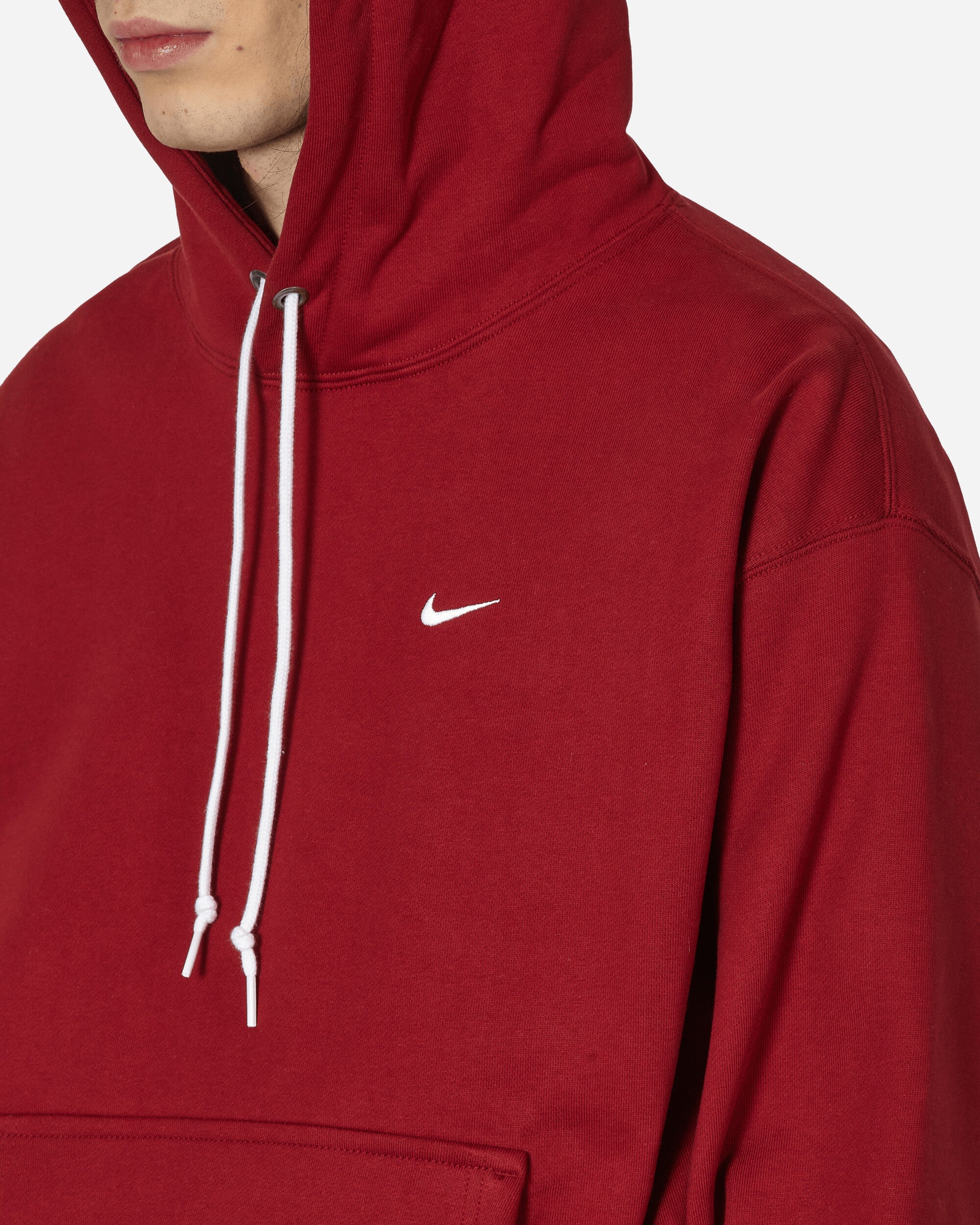 Solo Swoosh Hooded Sweatshirt Team Red