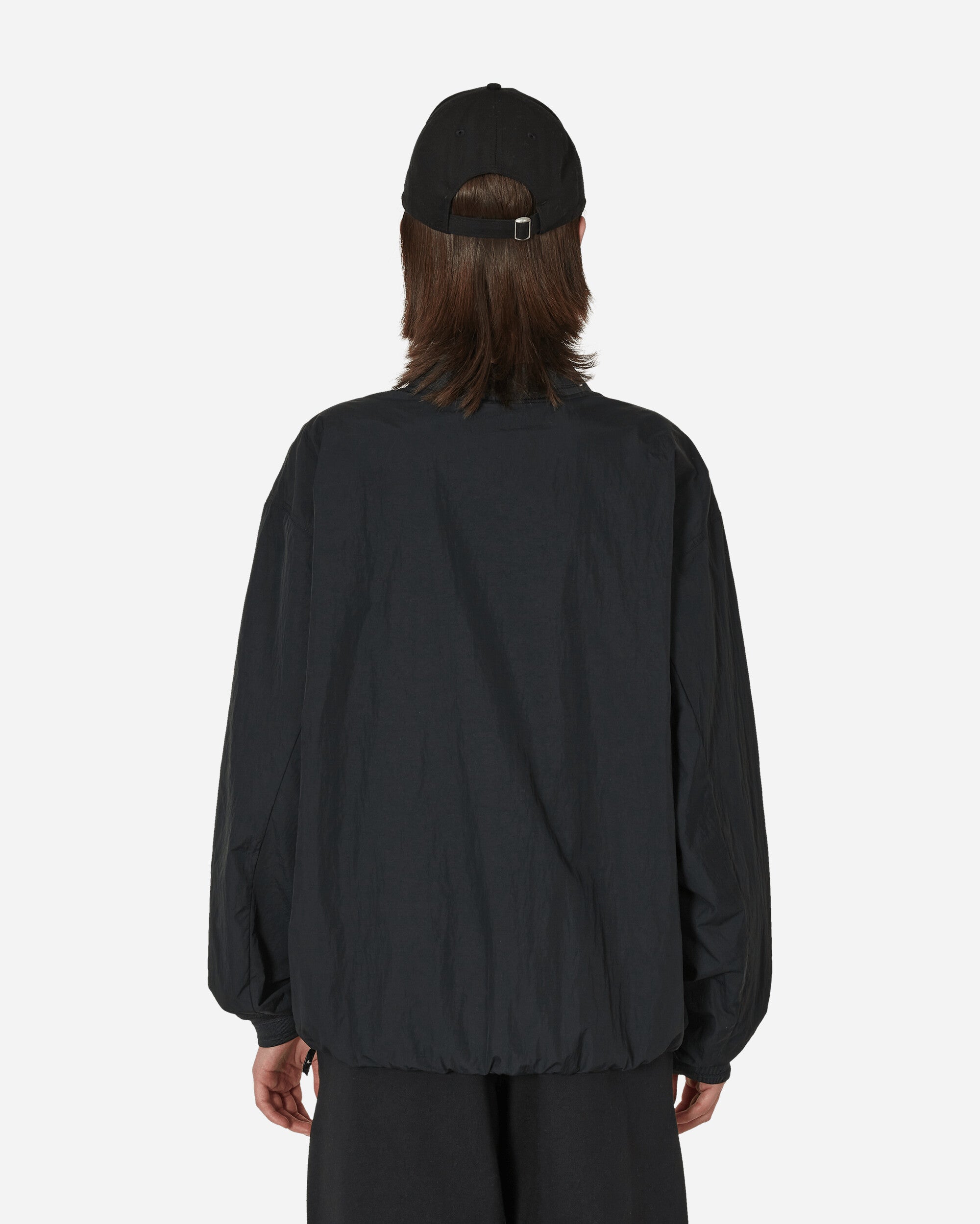 Solo Swoosh Windshirt Black / White