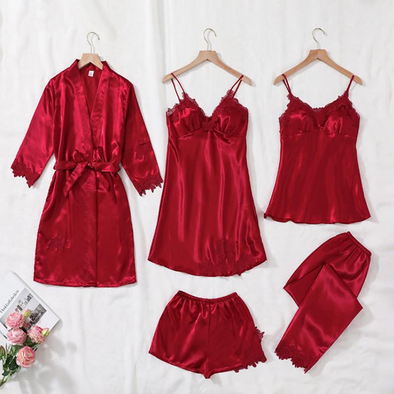 5 Piece Pajama Set