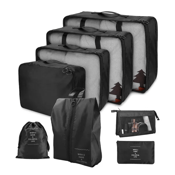 Travel Packing Organiser Cubes (8 Pieces) 🧳