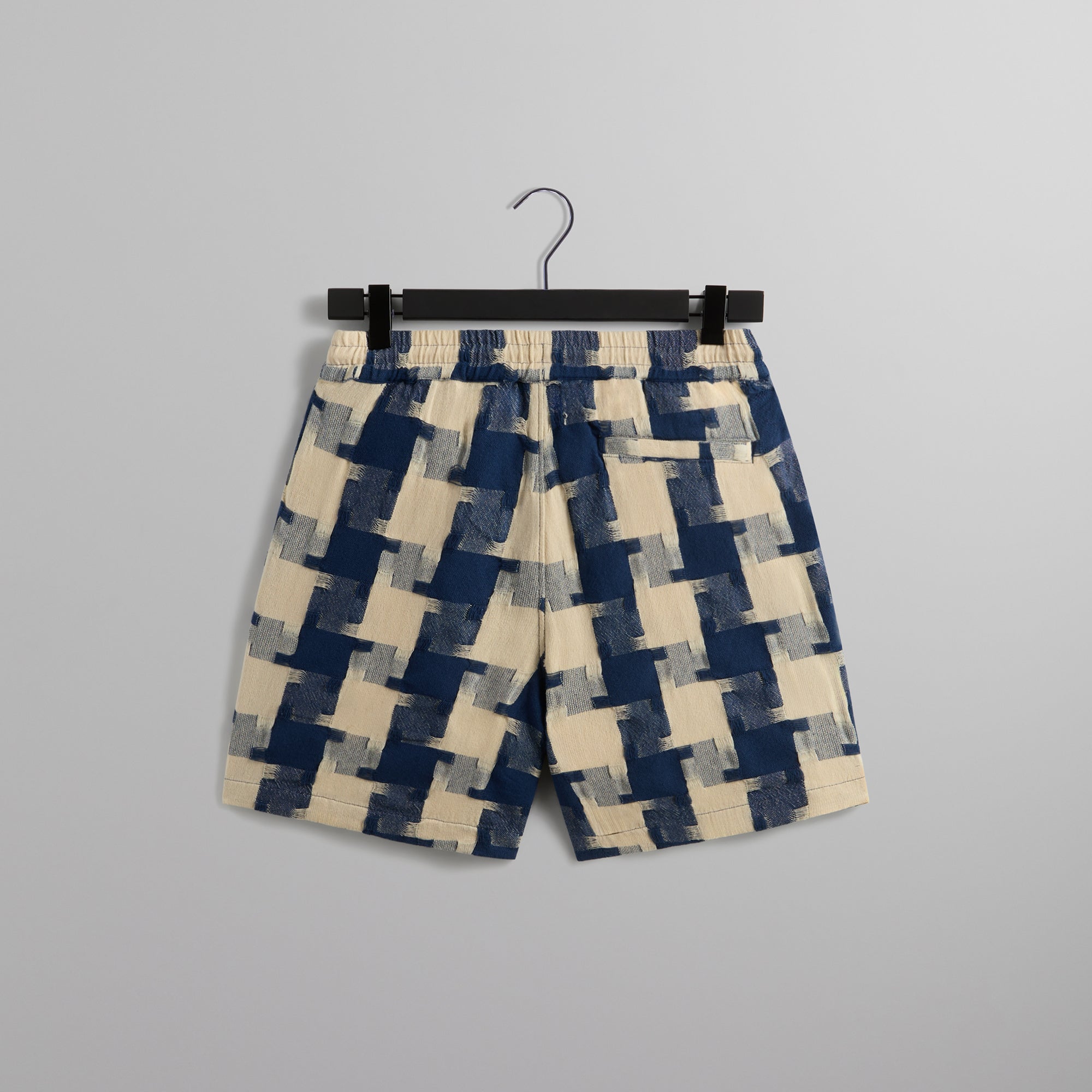 Kith Jumbo Houndstooth Mason Short - Cyanotype