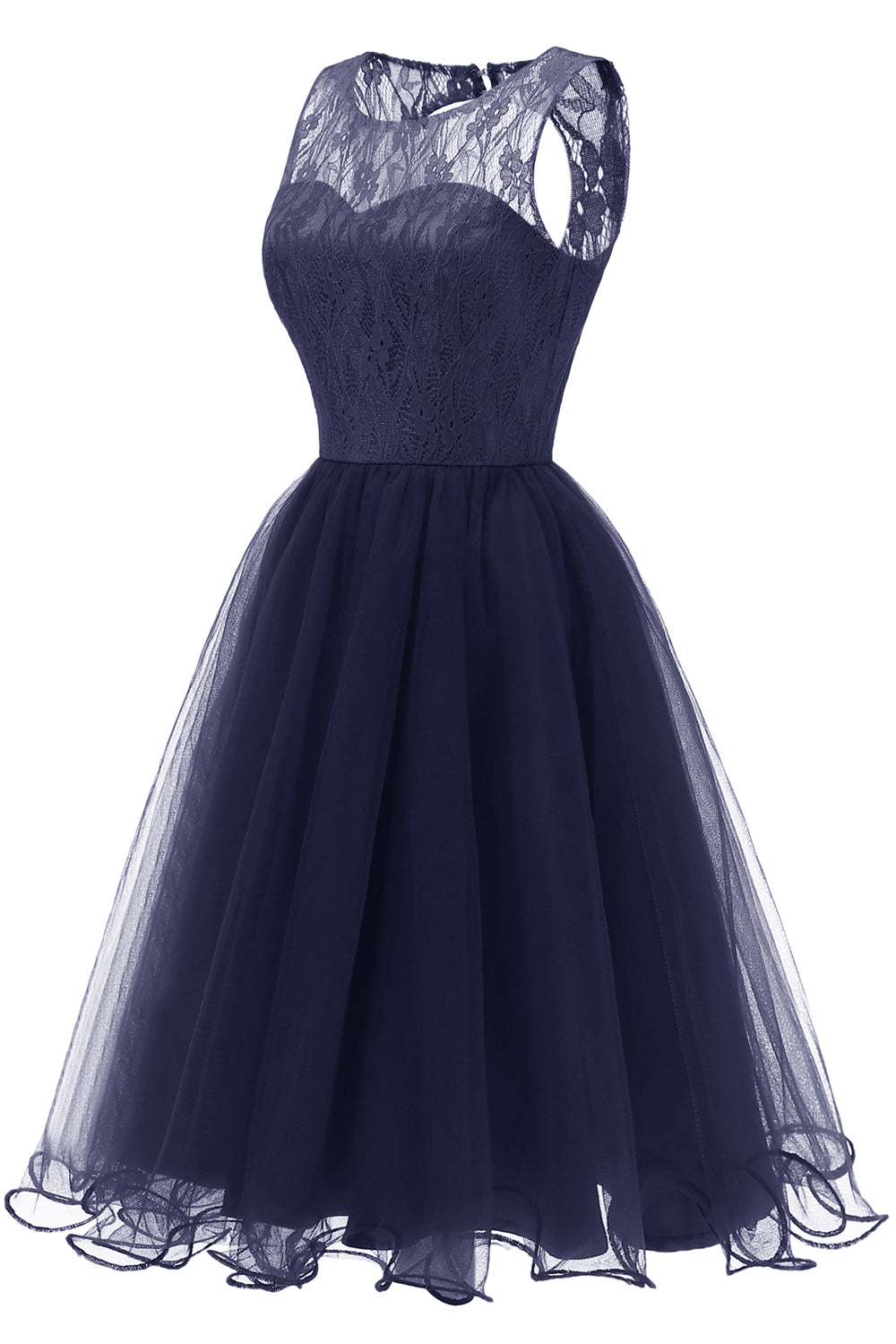 Round Neck Homecoming Party Dress