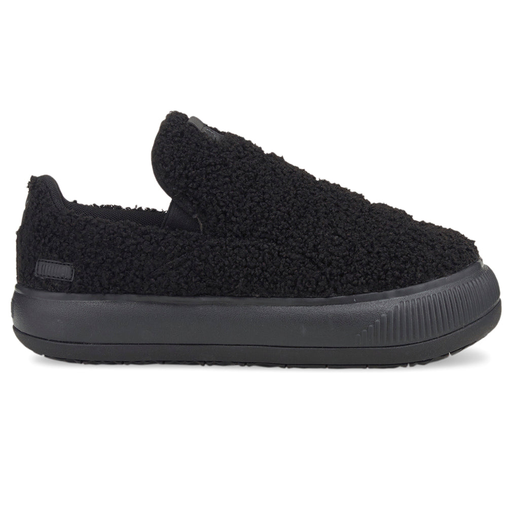 Suede Mayu Slip-On Platform Sneakers