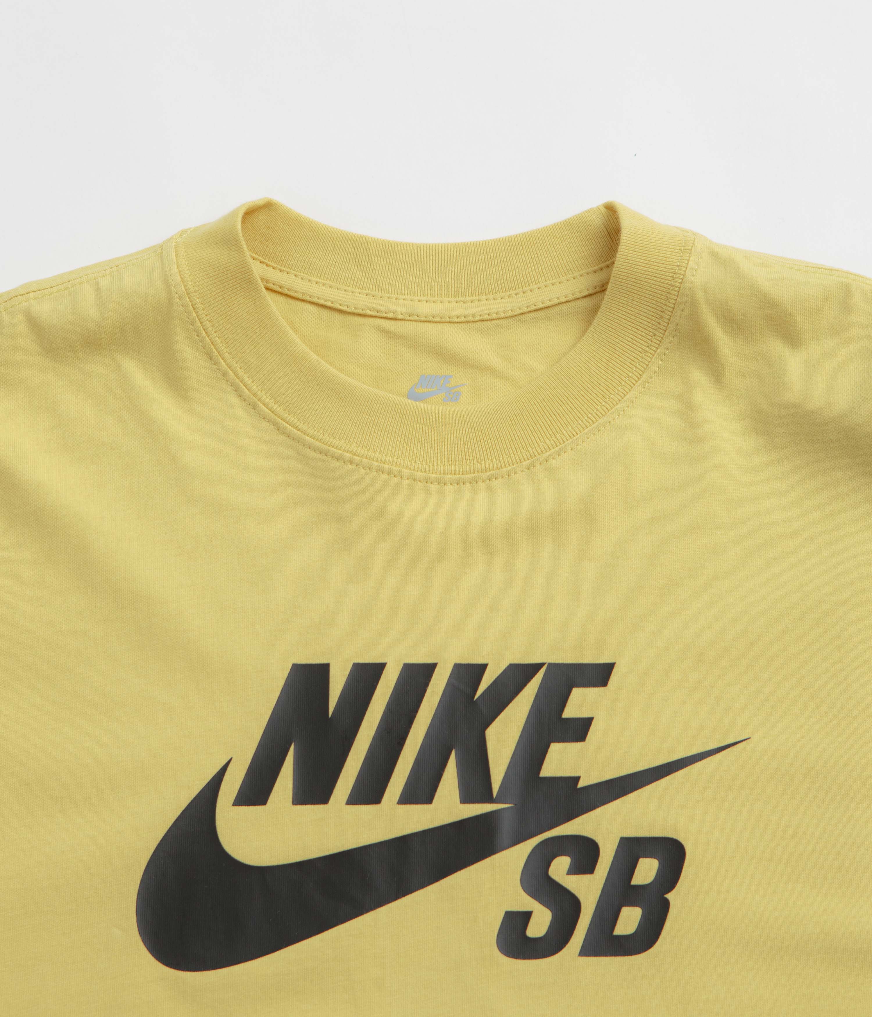 Nike SB Large Logo T-Shirt - Saturn Gold