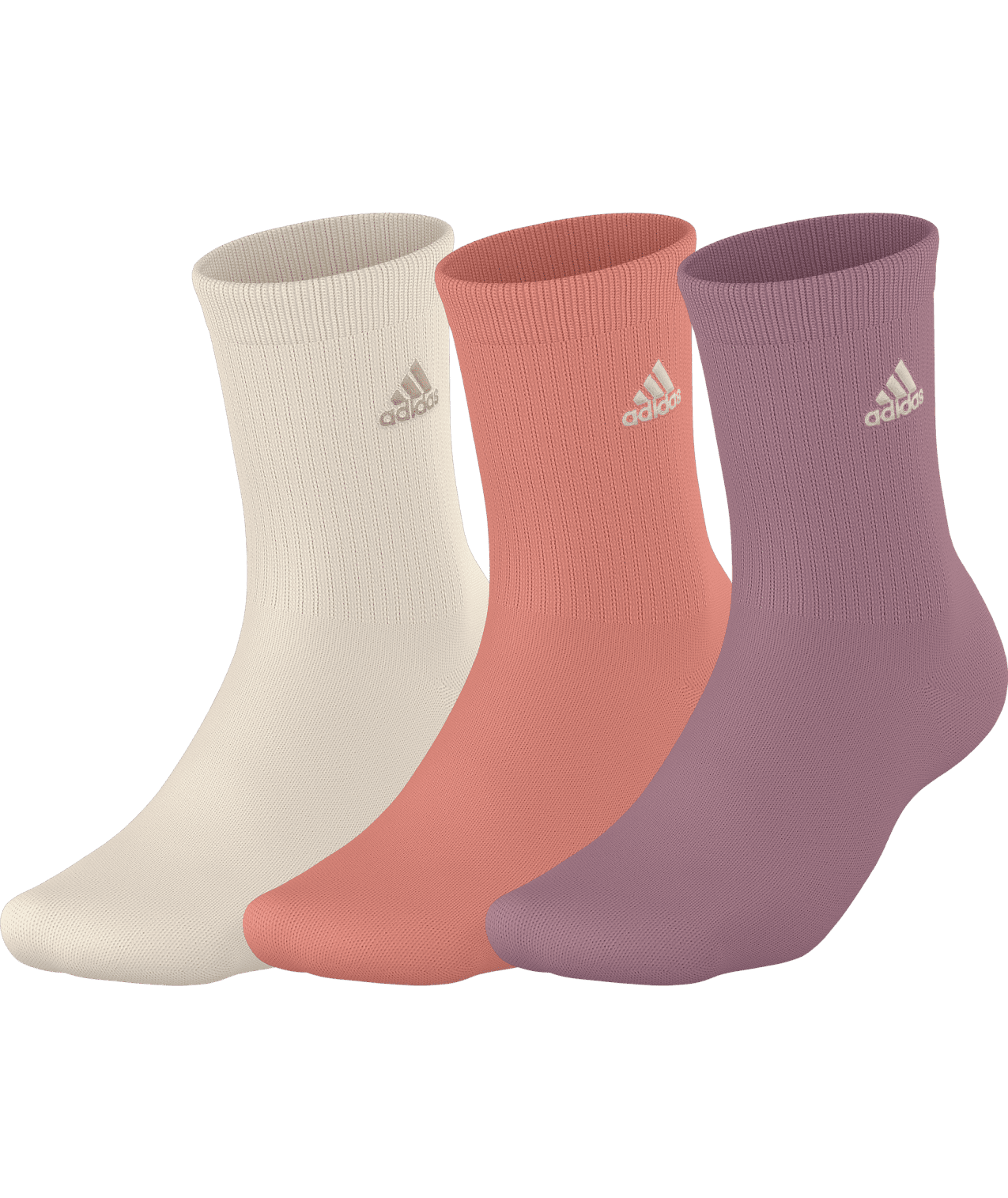 adidas Women's Cushioned Comfort 3-Pack Crew Socks