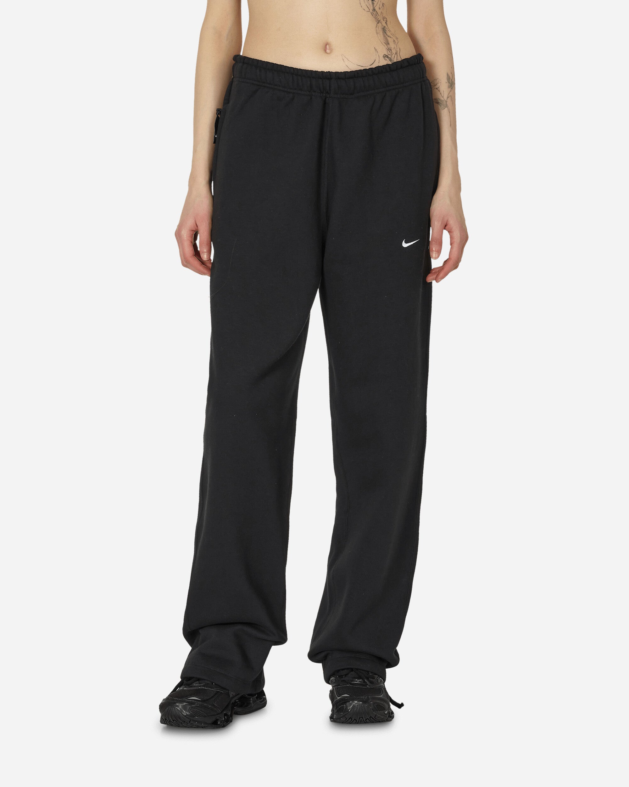 Solo Swoosh Fleece Sweatpants Black