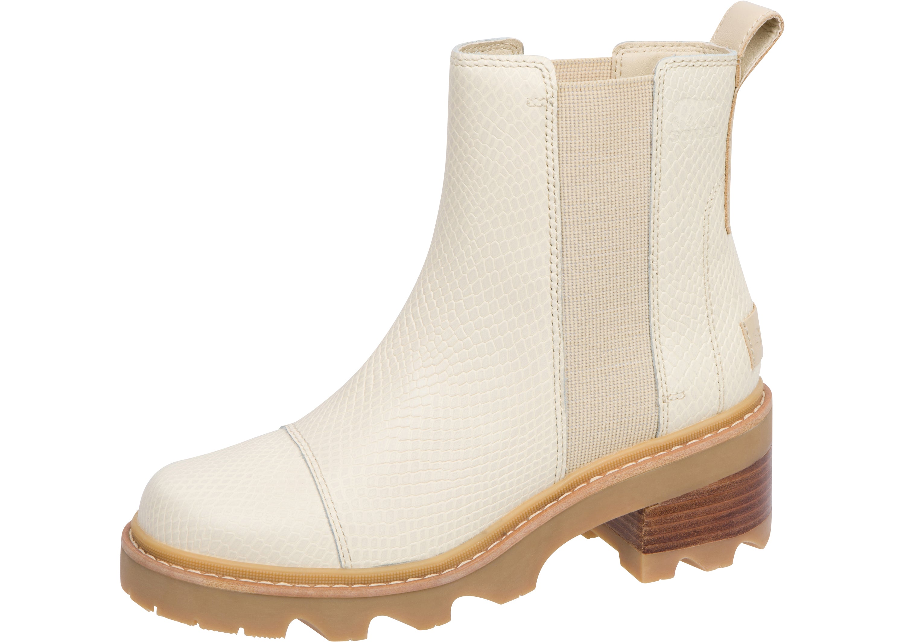 Sorel Womens Joan Now Chelsea Bleached Ceramic Gum 16