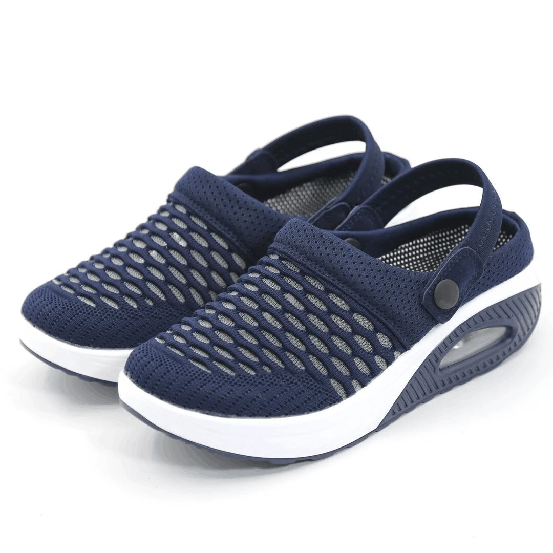 [Clearance Sale 48% OFF] -Women Walking Shoes Air Cushion Slip-On Shoes