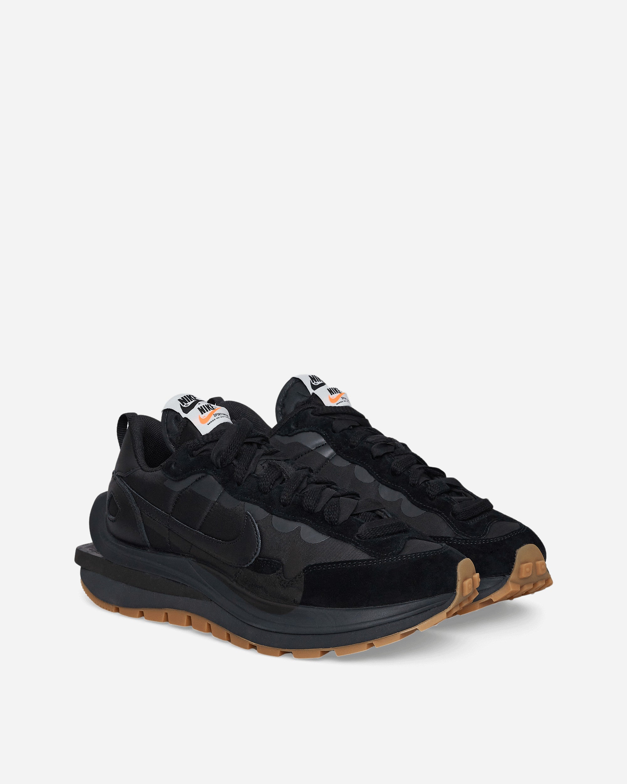 sacai Vaporwaffle Sneakers Black