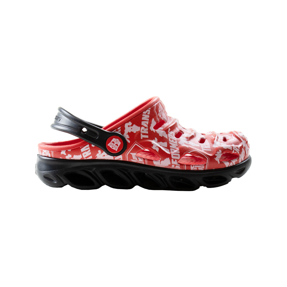 Skechers Boys Transformers Foamies Hypno-Splash Shoes - 407106L-RDMT