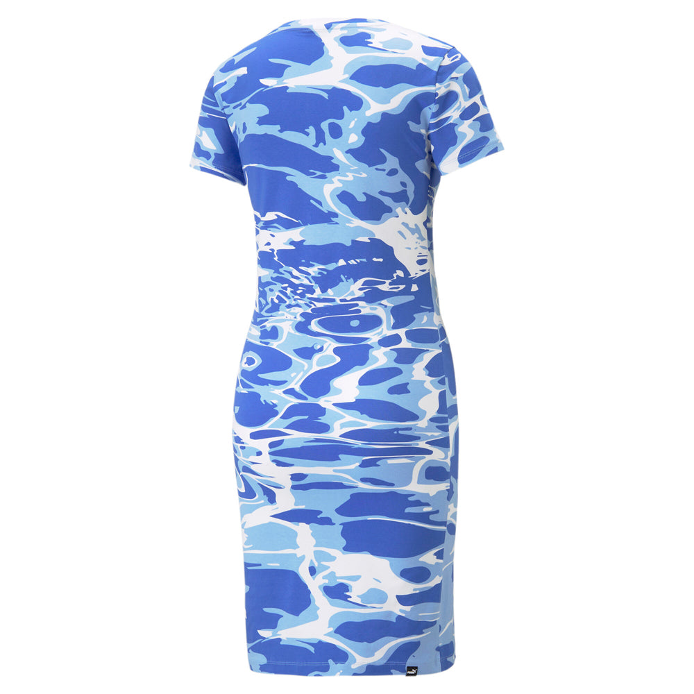 Summer Splash Graphic Dress