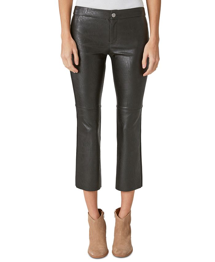Women's Pull-On Faux-Leather Pants