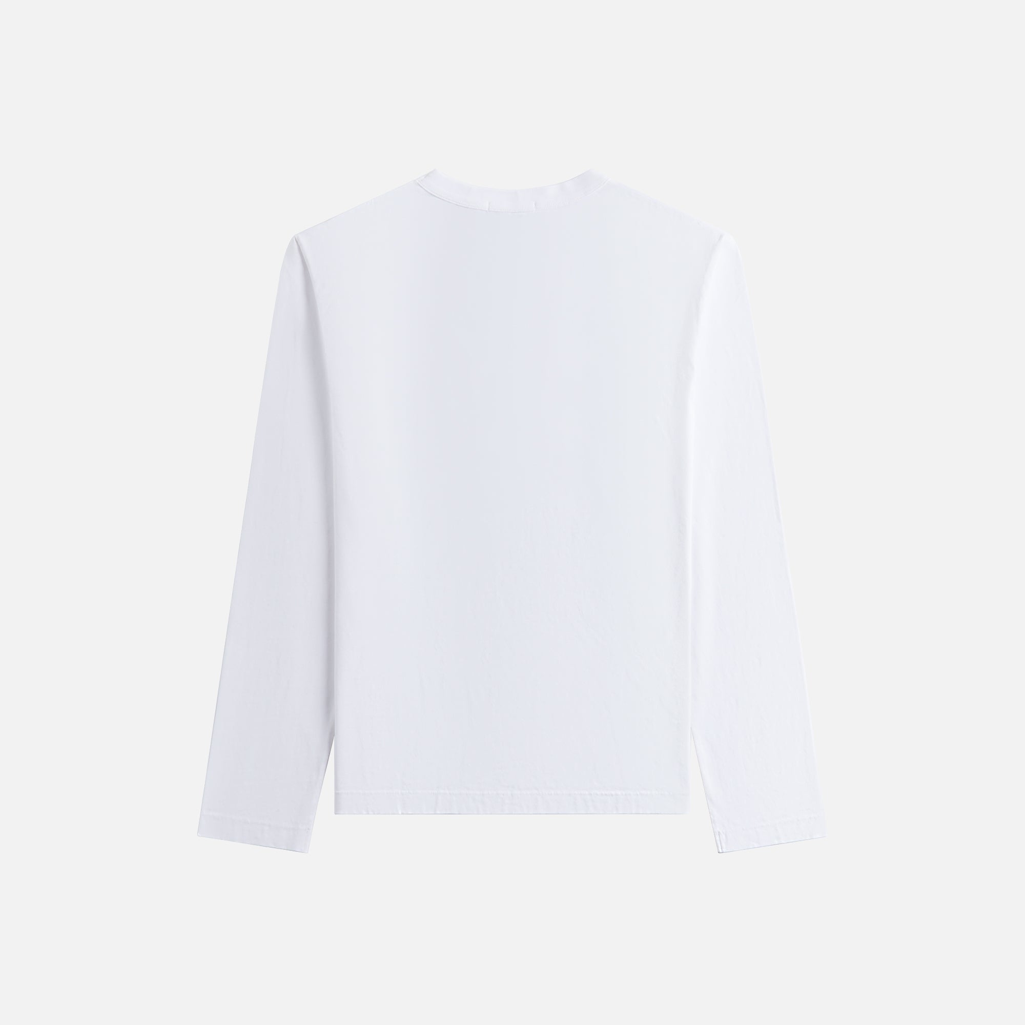 Tekla Long Sleeve Sleeping Tee - White