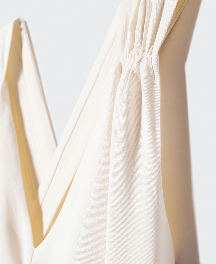 Women's Wrap-Back Short Jumpsuit