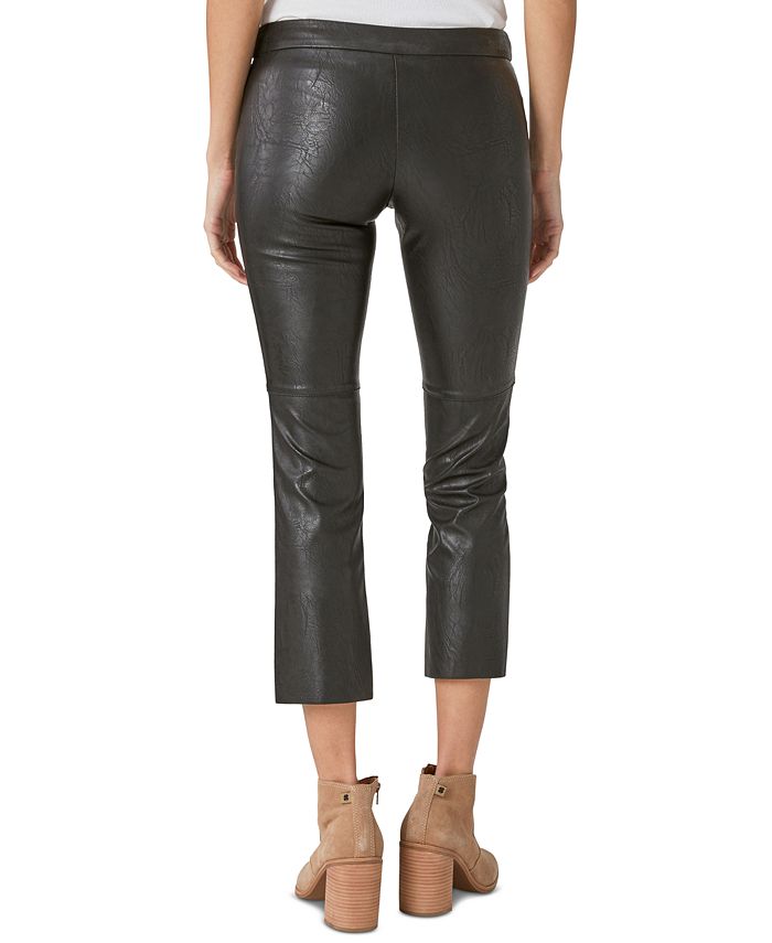 Women's Pull-On Faux-Leather Pants