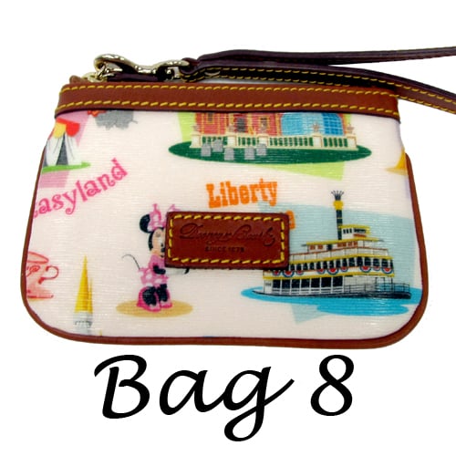 Disney Dooney and Bourke Bag - Disney World Retro - Wristlet SPECIFIC