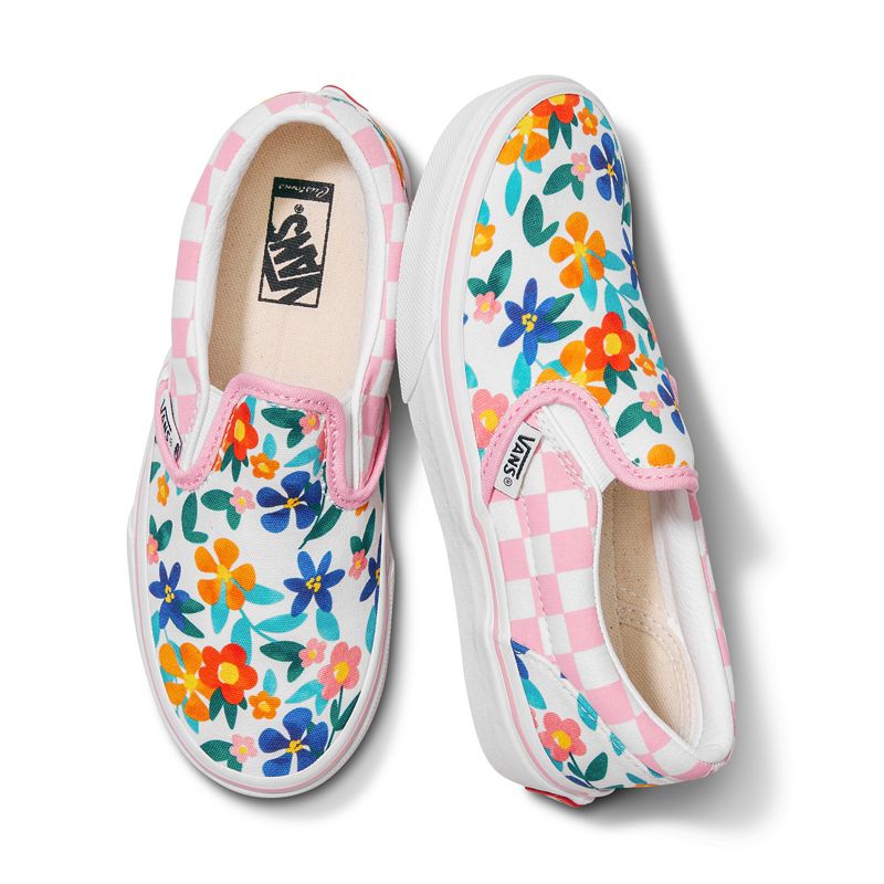 Customs Kids Painted Floral Slip-On