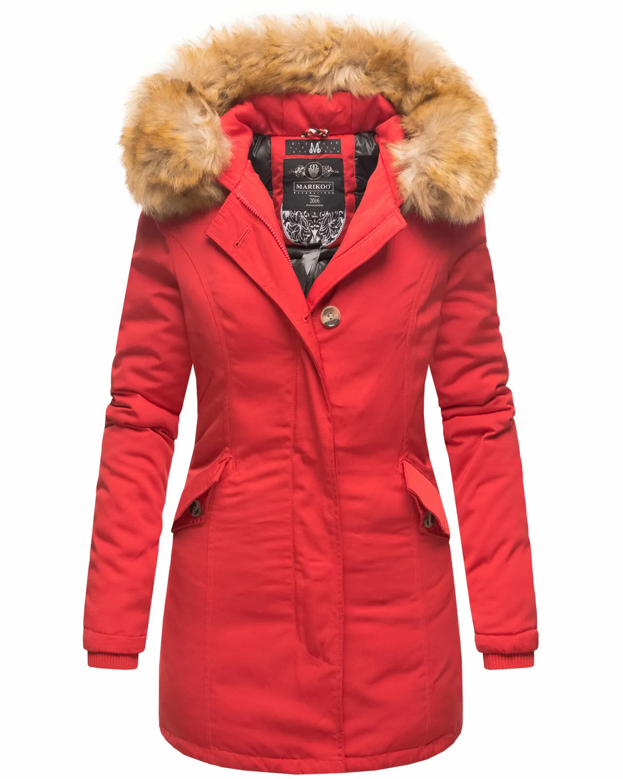 Ladies winter jacket coat coat winter jacket warm lining