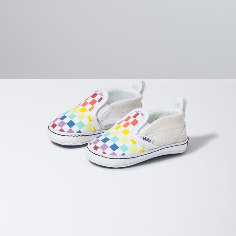 Infant Checkerboard Slip-On V Crib