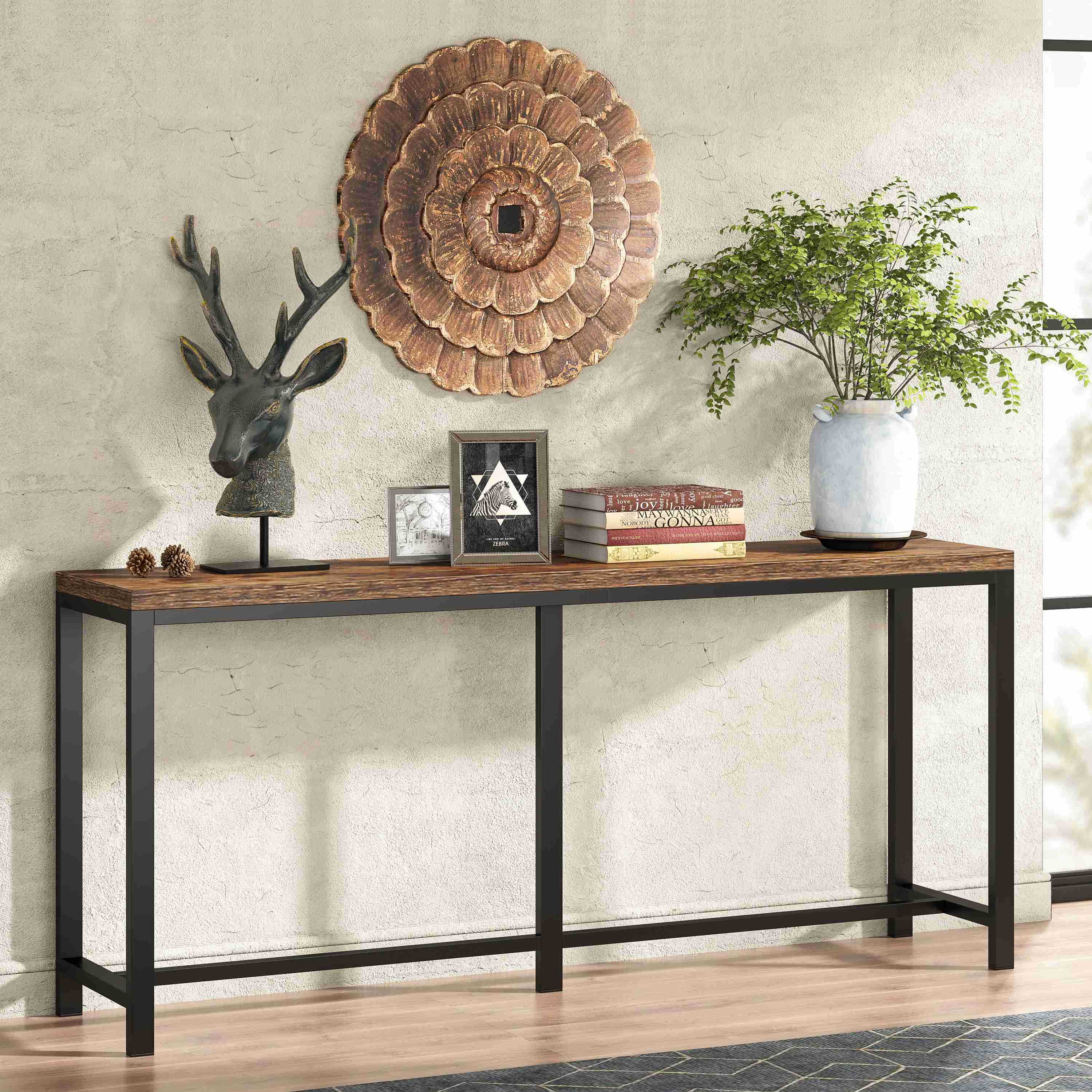 Narrow Console Table, 70.9