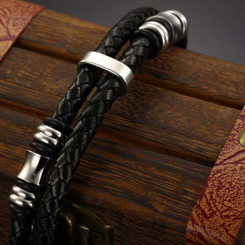 Men's Leather Bracelet