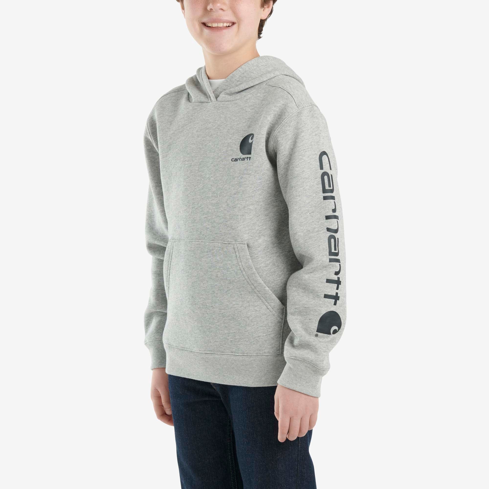 Carhartt Kid's Long Sleeve Graphic Hooded Sweatshirt